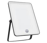 LED Lampione Da Esterno In Alluminio Nero OSRAM 3000K Sensore IP65 161mm 1 Luce