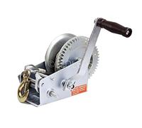 LED LEDS ARGANO 1500KG 3000LB VERRICELLO PARANCO MANUALE FUNE CAVO ACCIAIO 10 MT BARCA