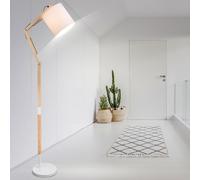 LED Legno Luce Supporto Piantana Altezza Regolabile Lampada Letto Altezza 172 CM [EEK: F]