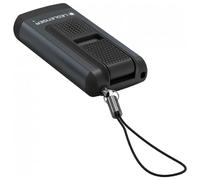 Led Lenser K6r Safety Rechargeable Flashlight Keychain Grigio 400 Lumens