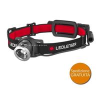 LED LENSER RICARICABILE MH8R PESCA 600 LUMEN LAMPADA FRONTALE HEAD LAMP OUTDOOR