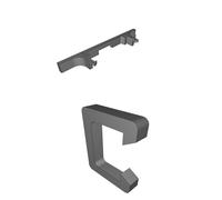 LED Light Bar Mount for Geeetech A10M with RGB Strip & Cable Management