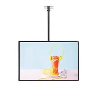 LED Light Box Lega di Alluminio Backlit Menu Board Staffa Retrattile Parete Tabellone per le affissioni per Cafe Shop Ristorante