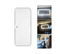 LED Light Cosmetic Mirror for Car Sun Visor One Button Opening Fill Light Mirror for Vehicle
