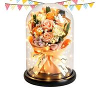 LED Light Dried Bouquet For Women Wife Girlfriend Valentine