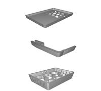 LED Light Fixture for 1-3 Gal Nano Reef - 6W Pro Coral Growth Aquarium Lighting