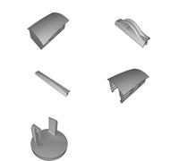 LED Light Mount System Minimalist Suspension Kit with Cable Management