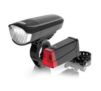 LED Light Set Illuminazione per biciclette omologata StVZO con 60 30 e 15 Lux