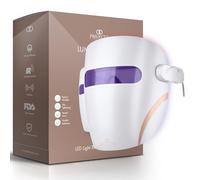 LED Light Therapy Mask di Project E Beauty | Luminoterapia Infrarosso, Rosso e Blu | Rafforza il Collagene | Anti-Rughe e Anti-Acne | Maschera Senza Fili | Cura Avanzata | Tutti i Tipi di Pelle