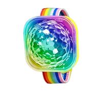 LED Light Up Bracciali - 12 confezioni Glow Gadgets | Glow In The Dark Neon Wristbands, Flashing Party Favors For Concerts, Raves, Halloween, Weddings, Kids and Adults, Battery Operated, Set Of 12