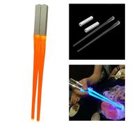 LED Lightsaber Bacchette Riutilizzabili Light Up Chopstick