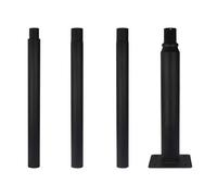 LED line Lampione Stradale NERO 2m 3m 4m Altezza Regolabile Esterno