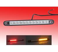 LED Luce Posteriore 12 24 Volt Indicatore Freno Vetro Barra Rimorchio Stretto