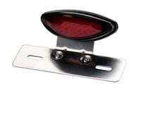 LED Luce Posteriore Luce Freno Con Porta Targa Contrassegno E 12V Moto Quad