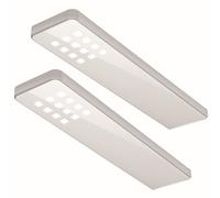LED Luce Sottobanco Cucina 2x5 W Lampada Da Cucina Key Dot 4000K Dimmerabile [EEK: F]