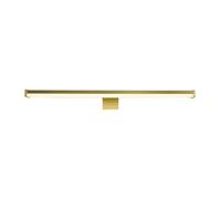 LED Luce Specchio Bagno Alluminio IP44 B:40 CM 3000 K Lampada da Parete Oro