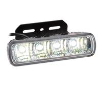 Motorrad Fari Diurni LED E-Omologati 4 LED Trasparenti | IBEX Accessori