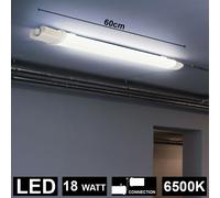 LED Luci Diurne Soffitto Vasche Luce Feucht Raum Faretto Keller Officina Lampada [EEK: G]