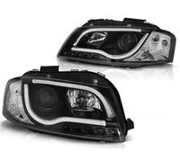 LED Luci Diurne Tuning Tec Design Scheinwerfer Per Audi A3 8P 04-08 Nero
