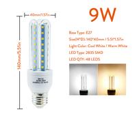 LED Mais Lampadina U Tubo Inondazione Luci 220V 2835 SMD Decorazione Pendente [EEK: A]