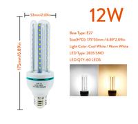 LED Mais Lampadina U Tubo Inondazione Luci 220V 2835 SMD Decorazione Pendente [EEK: A]