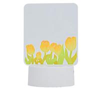 LED Message Board with Illumination | Erasable Memo Board for Office/Home/Dorm | Portable Acrylic Night with Pen, USB Powered