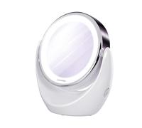 Lanaform, Specchio a due facce con ingrandimento 10x e luce LED