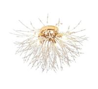 LED Moderna Plafoniera Spirale Design Lampada de Soffitto 50CM 60W 4200LM Creativo Decorativa Illuminazione Oro rosa per Tavolo da Pranzo Cucina Soggiorno Ristorante,6500k
