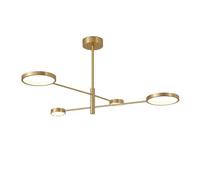 LED Moderno Ottone Sputnik Lampadario Plafoniera per Cucina Soggiorno Camera da Letto Luci con Sorgente Luminosa/Rame/115 * 50Cm