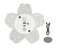 LED Motion Sensor Light, Indoor Magnetic Flower Lamp, Automatic Hallway and Cabinet Lighting, Perfect for Kitchens, Hallways, Patio, Porch, Balcony, Walkways, Pathways, Front Door, Step Safety