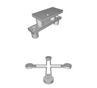 LED Mount Bracket for RedSea Max130C Aquarium Hood (BlackBox LED Compatible)