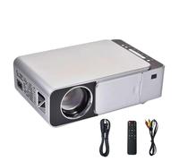 LED Movie Projector, High Definition 4K LCD Display, Same Screen Video Projector With Noise Reduction, Home Theater, Movies, TV Series, Photo Sharing, Sports, Easy Setup