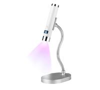 LED Nail Lamp - Handheld Cordless Flash Curing Dryer, Auto Sensor UV Nail Gel Lamps, Rechargeable Portable Manicure Light Torch | Wireless Fingernail Acrylic Quick Dry Device For Women Girls Salon