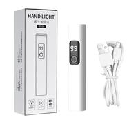 LED Nail Lamp, Small UV Light, USB Rechargeable with Digital Display, 2 Timer Modes Nail Dryer for Gel Polish Manicure Pedicure Home Salon Travel Road Trip, 4.29x0.83 Inches