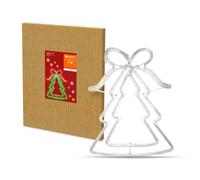 LED Natale Illuminazione Esterna Albero di Natale Finestra 8,8W Verde Rosso IP65 [EEK: G]