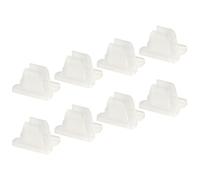 LED Neon Clip Montaggio Fissaggio Morsetti Supporto Per 6mm 100pz