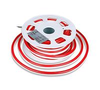 24V Bobina Led Neon Flex Colore Rosso Red 10 Metri IP65 8W/M SKU-2516 <table