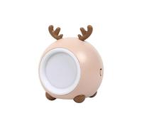 Led Night Light / Bedside Light, Usb Night Light, Night Light with Touch Switch, Suitable for Bedroom / Baby Room / Night Light, Color: Brown + Deer