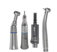LED/No-LED High/Low Speed Turbina Handpiece Push/Latch 2/4Hole Manipolo
