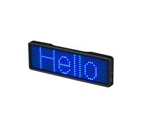 LED Nome Badge Ricaricabile Segnale Luminoso Display un Scorrimento Programmabile DIY Display LED, Tipo 6