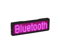 LED Nome Badge Ricaricabile Segno Luminoso Display un Scorrimento Programmabile DIY Display LED, Tipo 3
