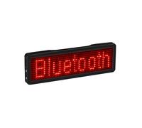 LED Nome Badge Ricaricabile Segno Luminoso Display un Scorrimento Programmabile DIY Display LED, Tipo 1