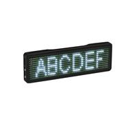 LED Nome Badge Ricaricabile Segno Luminoso Display un Scorrimento Programmabile DIY Display LED, Tipo 9