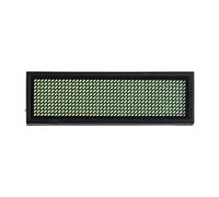 LED Nome Tag 44x11 Pixel Schermo Ricaricabile Biglietto Da Visita Con USB Programmazione Display Digitale Segno Per Ristorante Distintivo Digitale