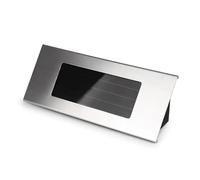 LED Numero Civico Solare Targa Numeri di Porta Targa da Parete for Esterni Luce 1 Pz