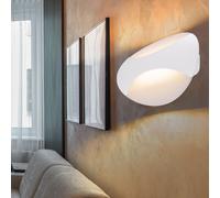 LED Parete Spot Lampada Faretto Luce Metallo Bianco Salotto Ess Camera Big.light