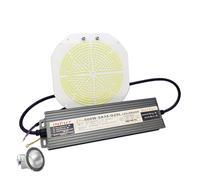 LED PCB + Driver Proiettore 300W 400W 600W 800W 1000W Lampada for gru a torre Lampada da esterno ad alta baia Sostituisci la piastra Kit fai da te(300W D110MM)