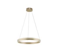 LED Pendelleuchte Cucina Telecomando Dimmerabile Ø59 CM Anello Lampada IN Ottone