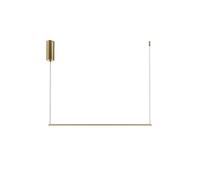 LED Pendelleuchte Lampada a Sospensione IN Ottone 80 CM Ampio 2600-3500K Cambio [EEK: G]