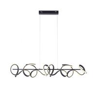 LED Pendelleuchte Pranzo Dimmerabile Metallo Nero 99 CM 3000 K Lampada Cucina [EEK: E]